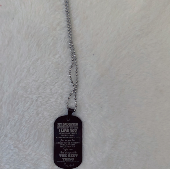 NWOT Encouraging "My Daughter" Necklace - Picture 2 of 2